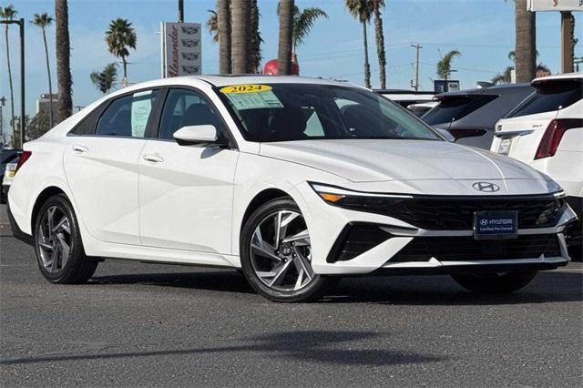 Used 2024 Hyundai Elantra SEL with VIN KMHLS4DG1RU802743 for sale in Oxnard, CA