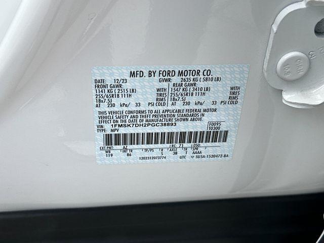 2023 Ford Explorer Vehicle Photo in RIVERSIDE, CA 92504-4106