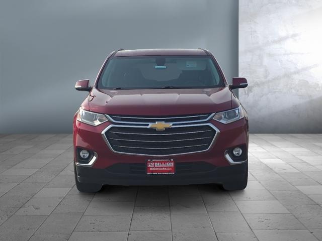 Used 2018 Chevrolet Traverse 3LT with VIN 1GNEVHKW3JJ204642 for sale in Iowa City, IA
