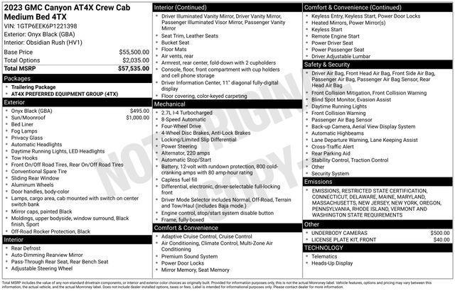 2023 GMC Canyon Vehicle Photo in DANBURY, CT 06810-5034