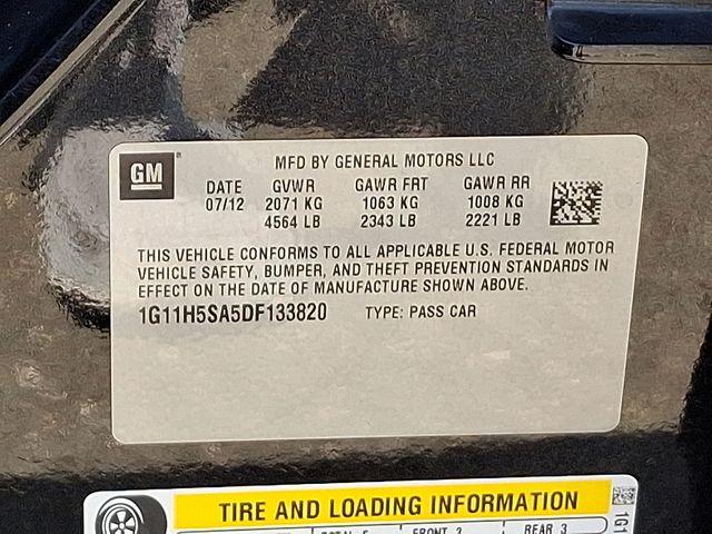 2013 Chevrolet Malibu Vehicle Photo in DANBURY, CT 06810-5034