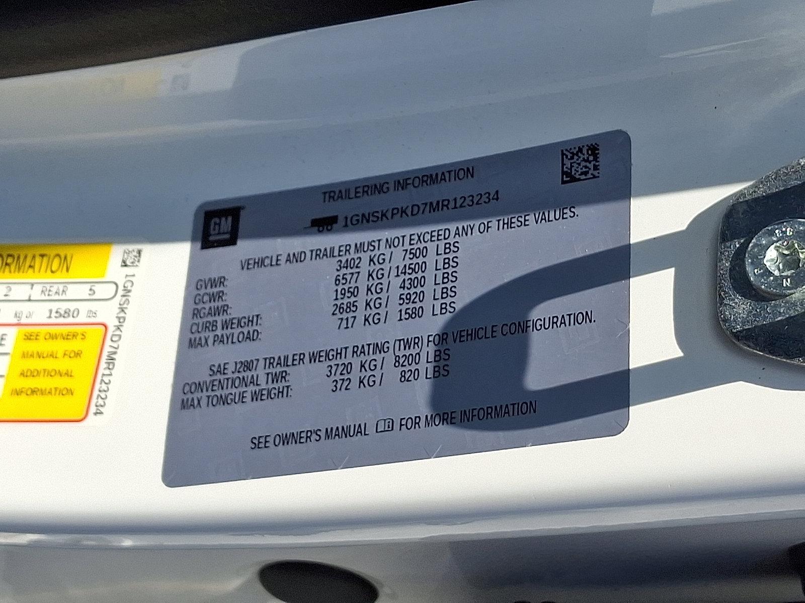 2021 Chevrolet Tahoe Vehicle Photo in Harrisburg, PA 17111-1033