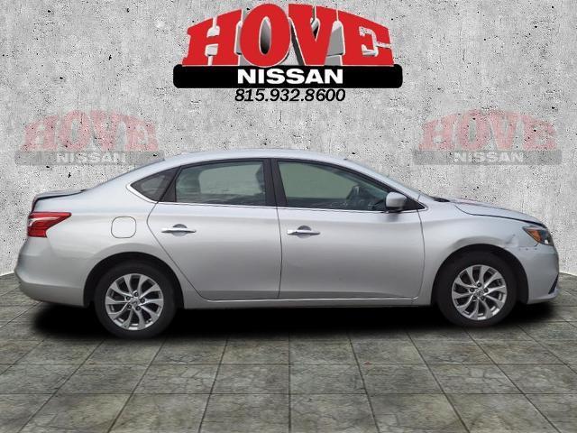 Used 2019 Nissan Sentra SV with VIN 3N1AB7AP5KL615056 for sale in Bradley, IL