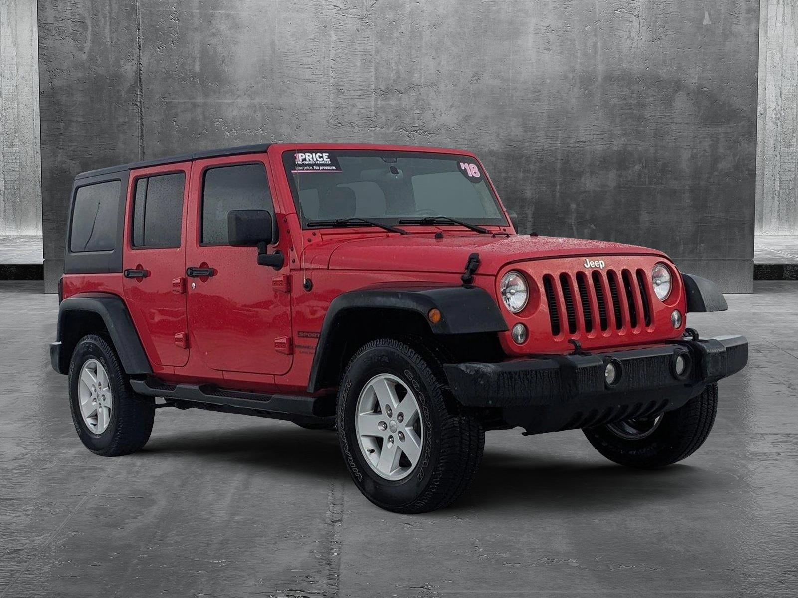 2018 Jeep Wrangler JK Unlimited Vehicle Photo in WEST PALM BEACH, FL 33407-3296