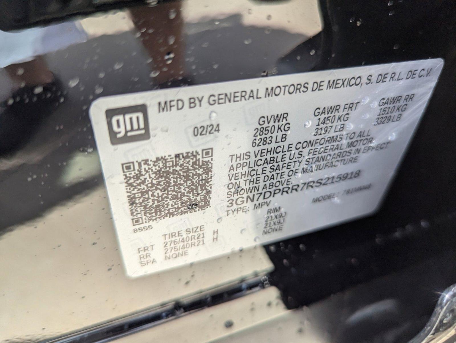 2024 Chevrolet Equinox EV Vehicle Photo in CORPUS CHRISTI, TX 78412-4902