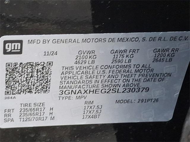 2025 Chevrolet Equinox Vehicle Photo in SEAFORD, DE 19973-8463