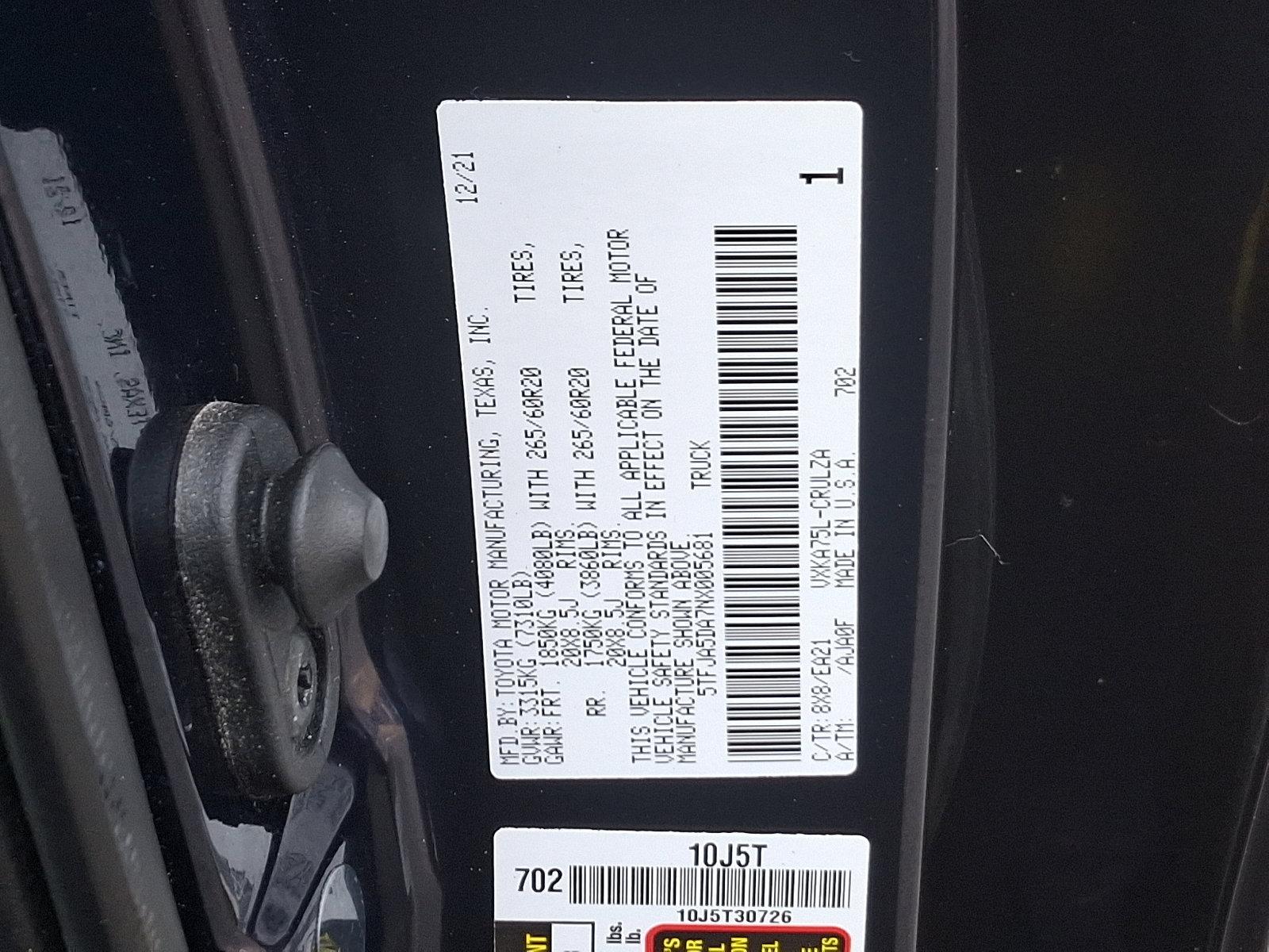 2022 Toyota Tundra 4WD Vehicle Photo in Trevose, PA 19053