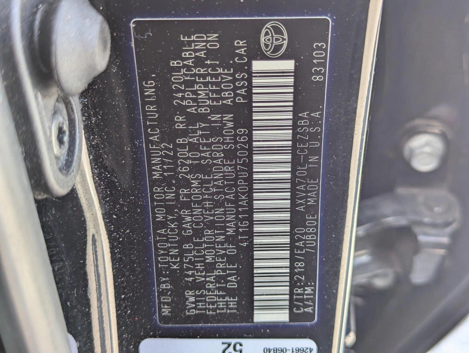 2023 Toyota Camry Vehicle Photo in Ft. Myers, FL 33907