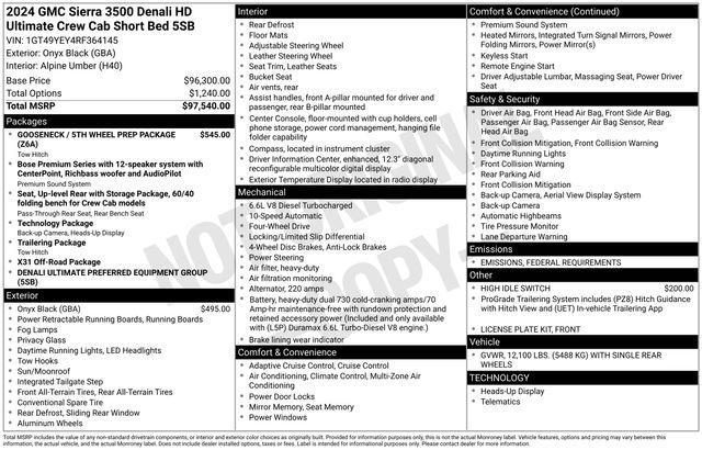 2024 GMC Sierra 3500 HD Vehicle Photo in DANBURY, CT 06810-5034