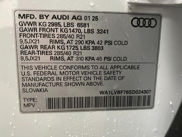 2025 Audi Q7 Vehicle Photo in Appleton, WI 54913