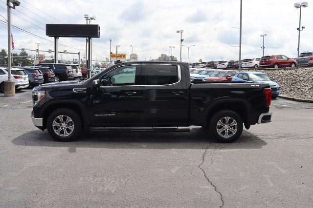 Certified 2021 GMC Sierra 1500 SLE with VIN 3GTU9BET2MG217055 for sale in Wilkes Barre, PA