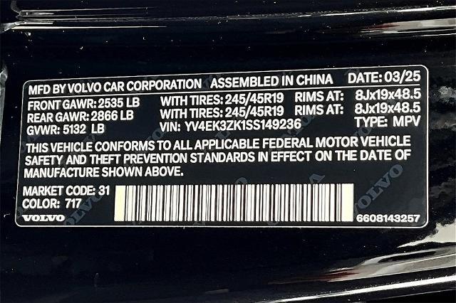 2025 Volvo EX30 Vehicle Photo in Grapevine, TX 76051