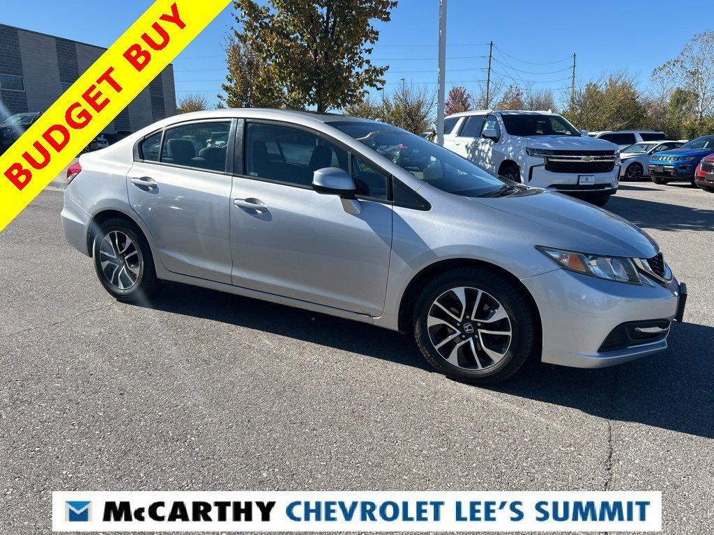 Used 2013 Honda Civic EX with VIN 2HGFB2F8XDH508265 for sale in Lee's Summit, MO