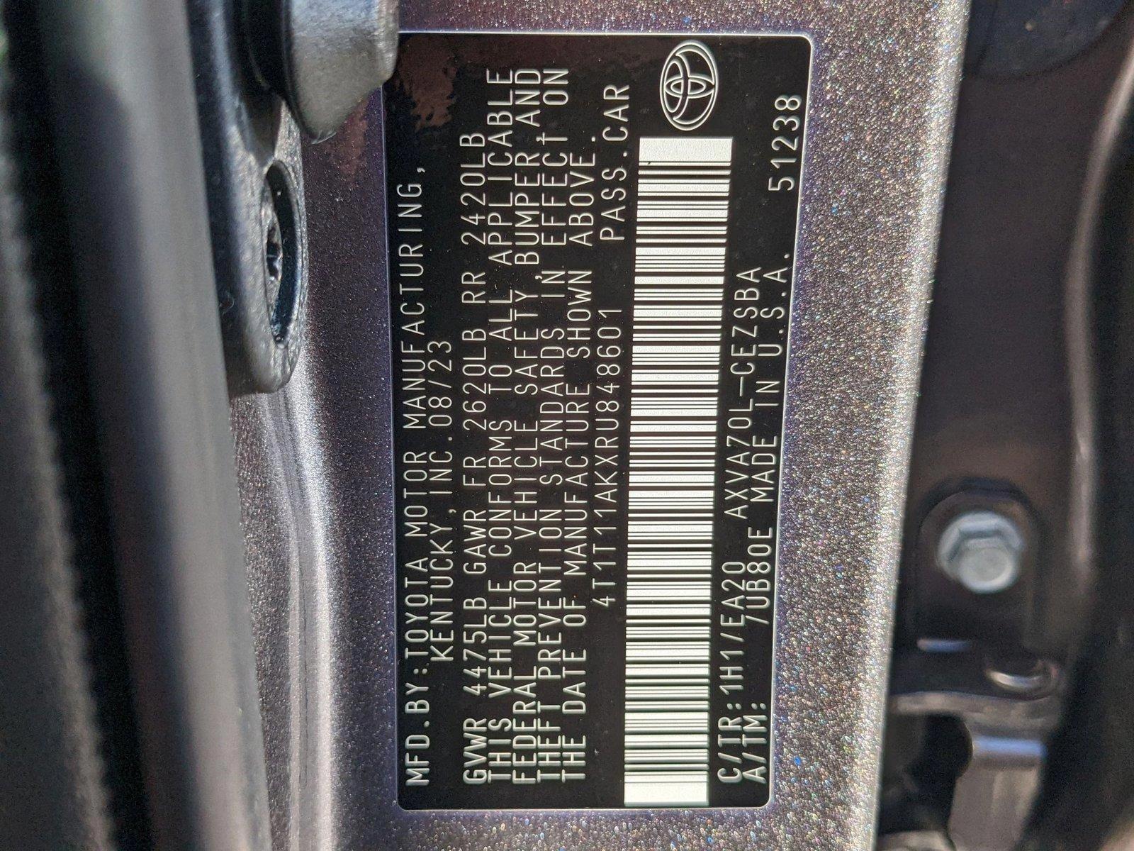 2024 Toyota Camry Vehicle Photo in Davie, FL 33331