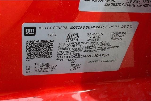 2024 Chevrolet Silverado 1500 Vehicle Photo in KANSAS CITY, MO 64114-4502