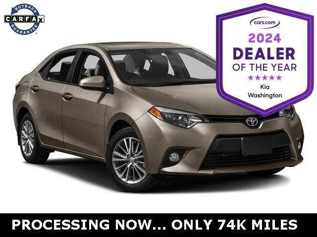 2016 Toyota Corolla Vehicle Photo in Everett, WA 98204