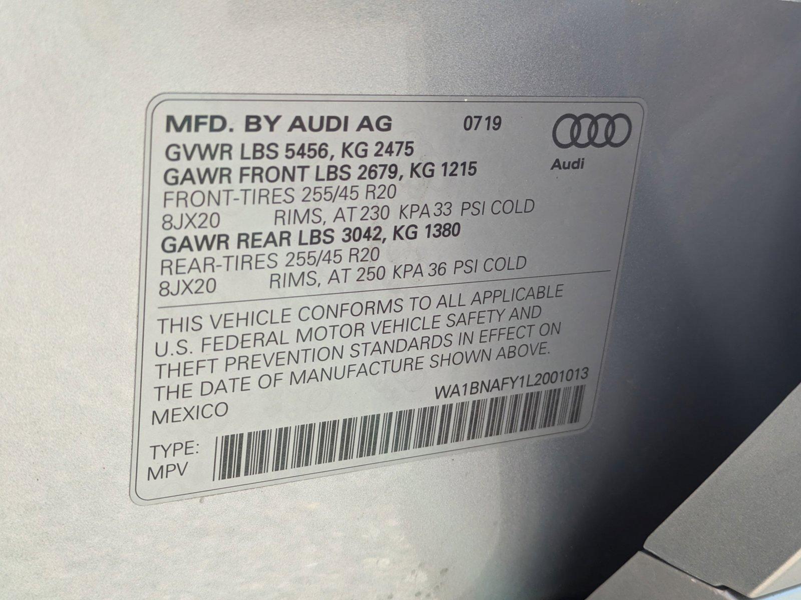 2020 Audi Q5 Vehicle Photo in Sarasota, FL 34231