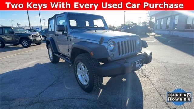 Used 2018 Jeep Wrangler JK Sport with VIN 1C4AJWAG4JL824454 for sale in Saint Louis, MO