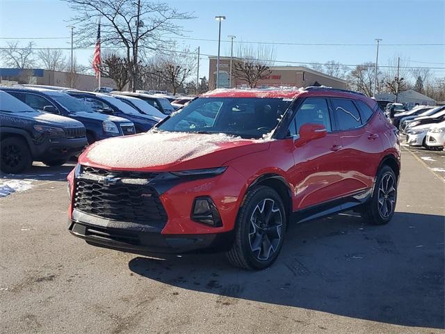 Certified 2020 Chevrolet Blazer RS with VIN 3GNKBKRS3LS543799 for sale in Grand Blanc, MI