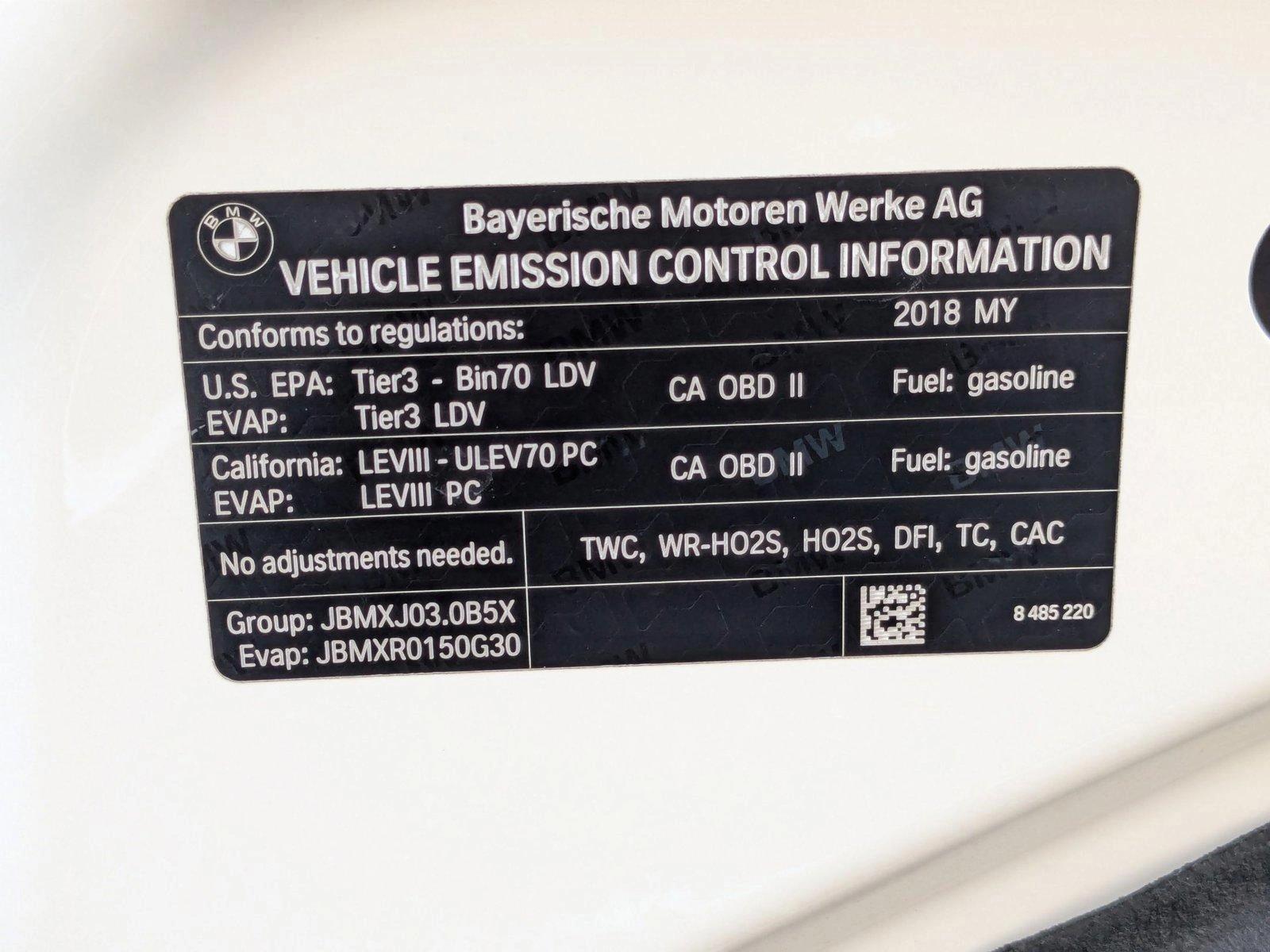 2018 BMW 540i Vehicle Photo in Valencia, CA 91355