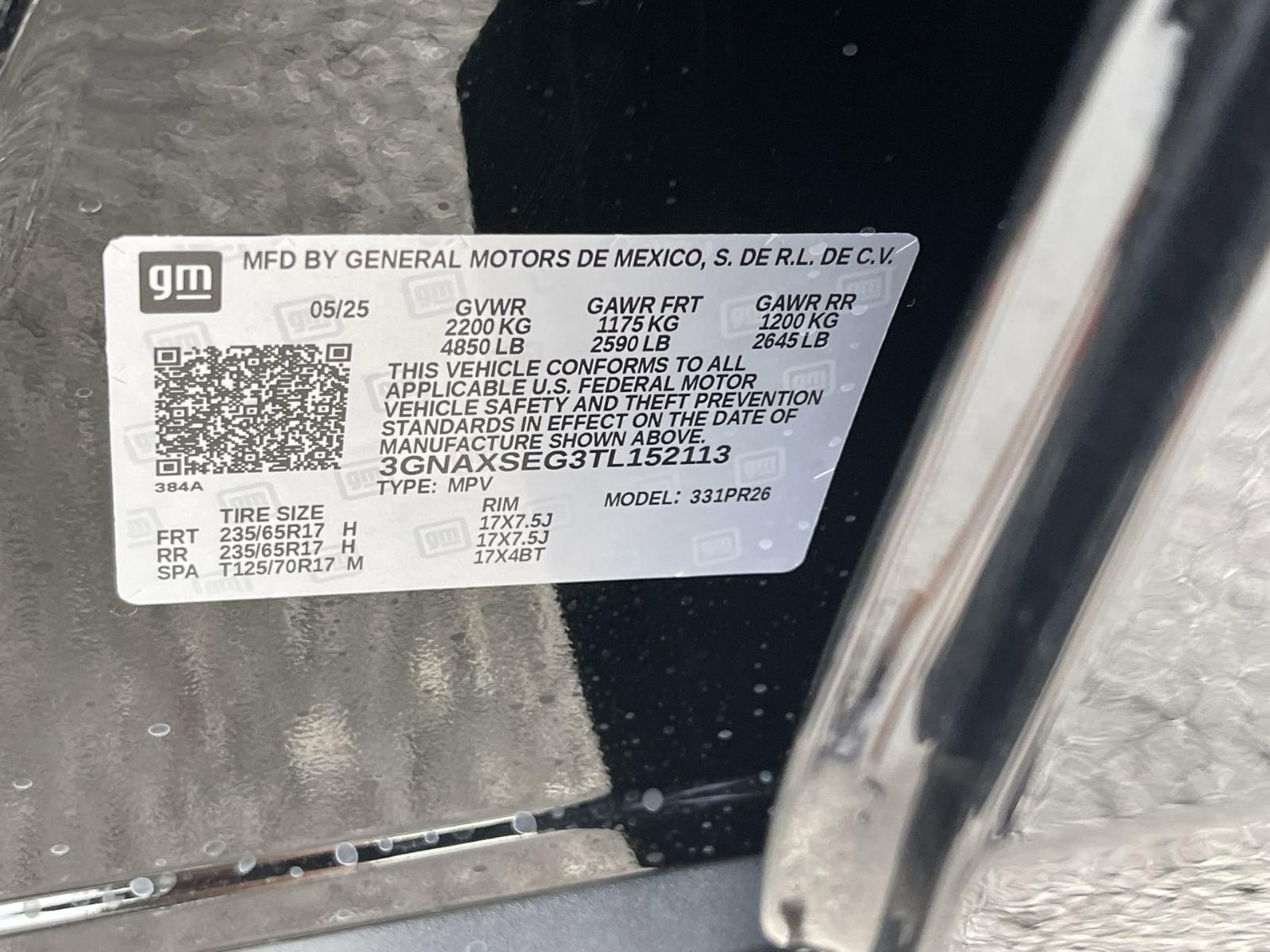 2026 Chevrolet Equinox Vehicle Photo in BENTONVILLE, AR 72712-4322