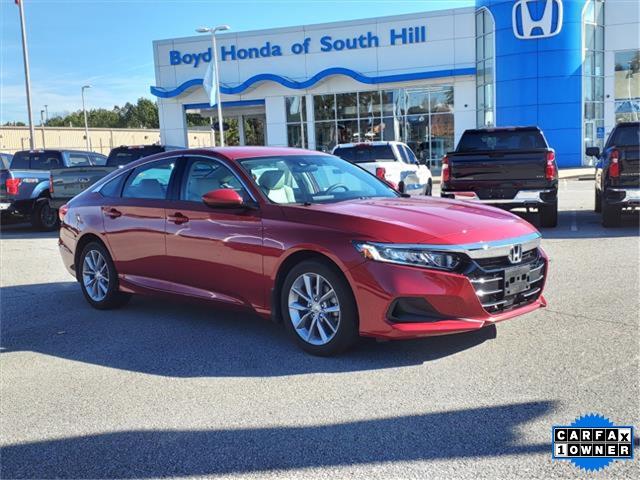 2021 Honda Accord Sedan Vehicle Photo in South Hill, VA 23970