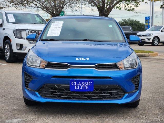 Used 2022 Kia Rio S with VIN 3KPA24AD7NE444174 for sale in Houston, TX