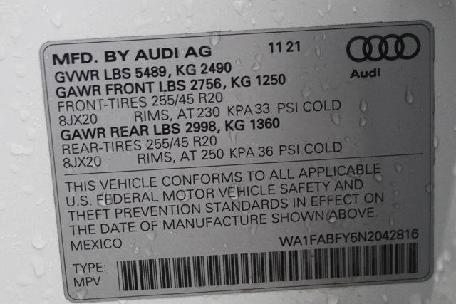 2022 Audi Q5 Vehicle Photo in HOUSTON, TX 77090