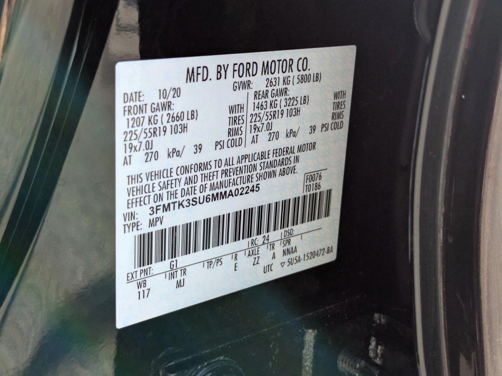 2021 Ford Mustang Mach-E Vehicle Photo in Sarasota, FL 34231