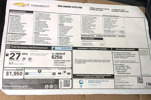 2025 Chevrolet Equinox Vehicle Photo in KANSAS CITY, MO 64114-4502