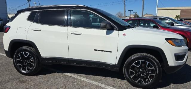 Used 2021 Jeep Compass Trailhawk with VIN 3C4NJDDB7MT571760 for sale in Del Rio, TX