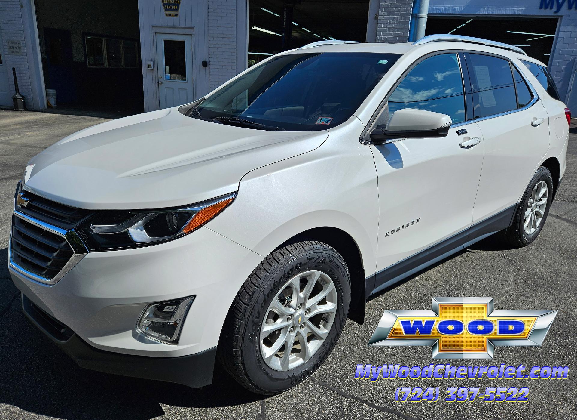 Used 2018 Chevrolet Equinox LT with VIN 2GNAXSEV1J6115609 for sale in Home, PA