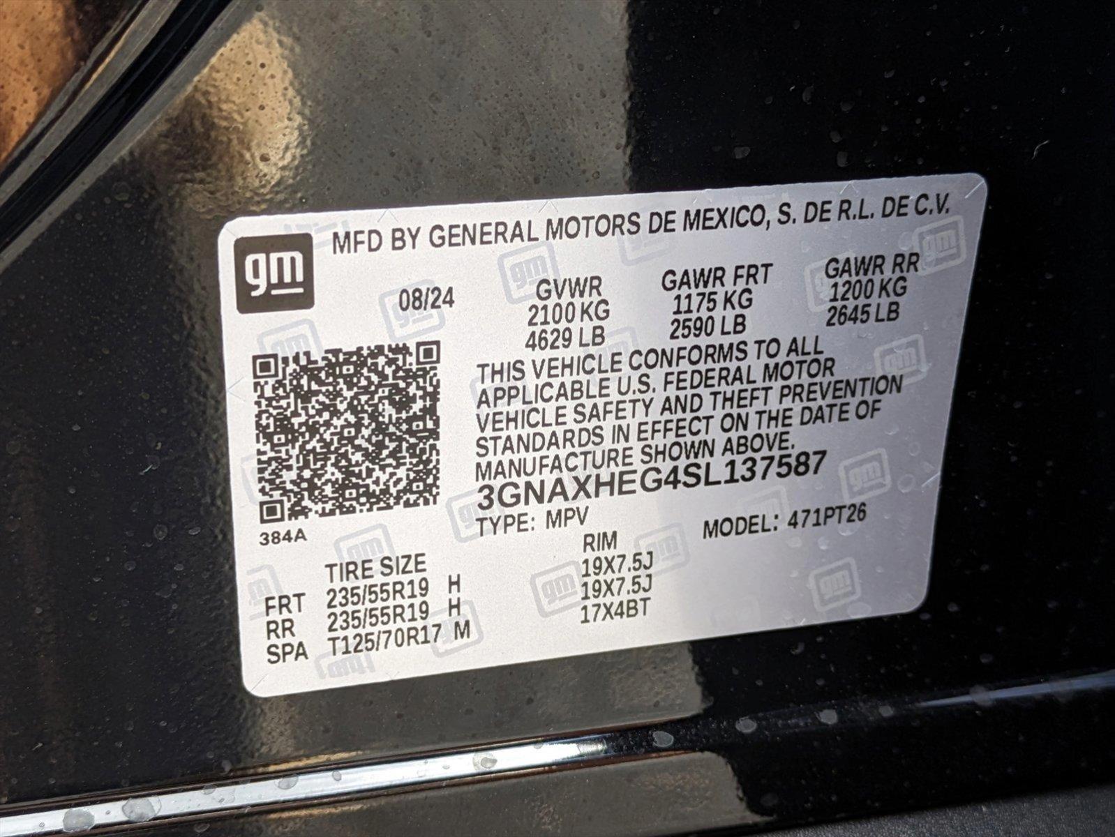 2025 Chevrolet Equinox Vehicle Photo in ORLANDO, FL 32808-7998