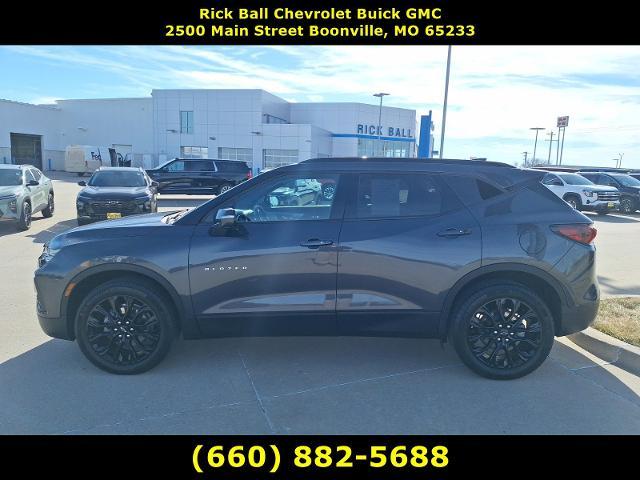 Used 2022 Chevrolet Blazer 3LT with VIN 3GNKBJR43NS160511 for sale in Kansas City