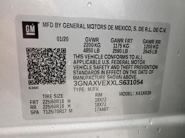 2020 Chevrolet Equinox Vehicle Photo in NEENAH, WI 54956-2243
