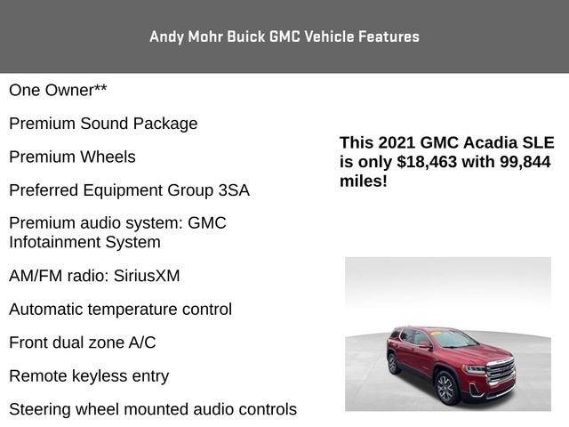 2021 GMC Acadia Vehicle Photo in Fishers, IN 46038