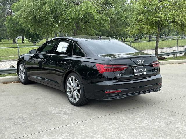 2025 Audi A6 Sedan Vehicle Photo in HOUSTON, TX 77090