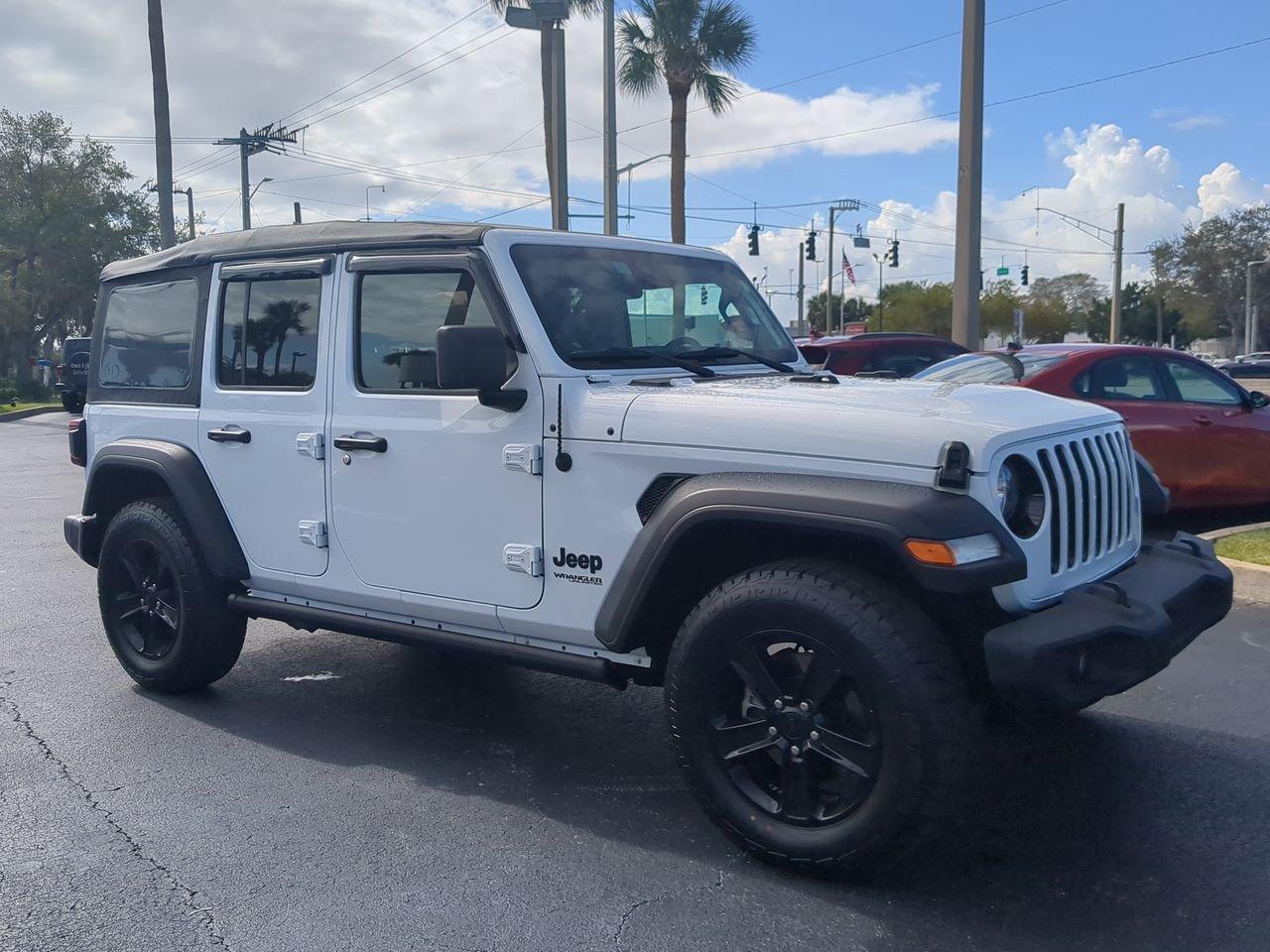 Used 2019 Jeep Wrangler Unlimited Altitude with VIN 1C4HJXDG6KW675285 for sale in Daytona Beach, FL