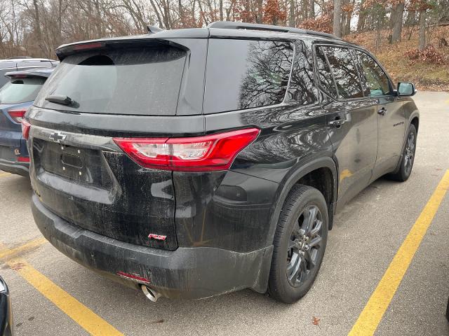 Used 2021 Chevrolet Traverse RS with VIN 1GNEVJKWXMJ160568 for sale in Fremont, MI