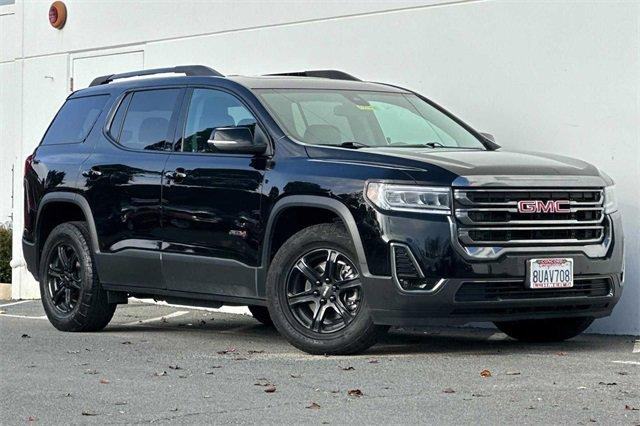 Used 2021 GMC Acadia AT4 with VIN 1GKKNLLS4MZ101749 for sale in Concord, CA