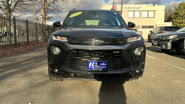 Certified 2022 Chevrolet Trailblazer RS with VIN KL79MTSLXNB076578 for sale in Darien, CT