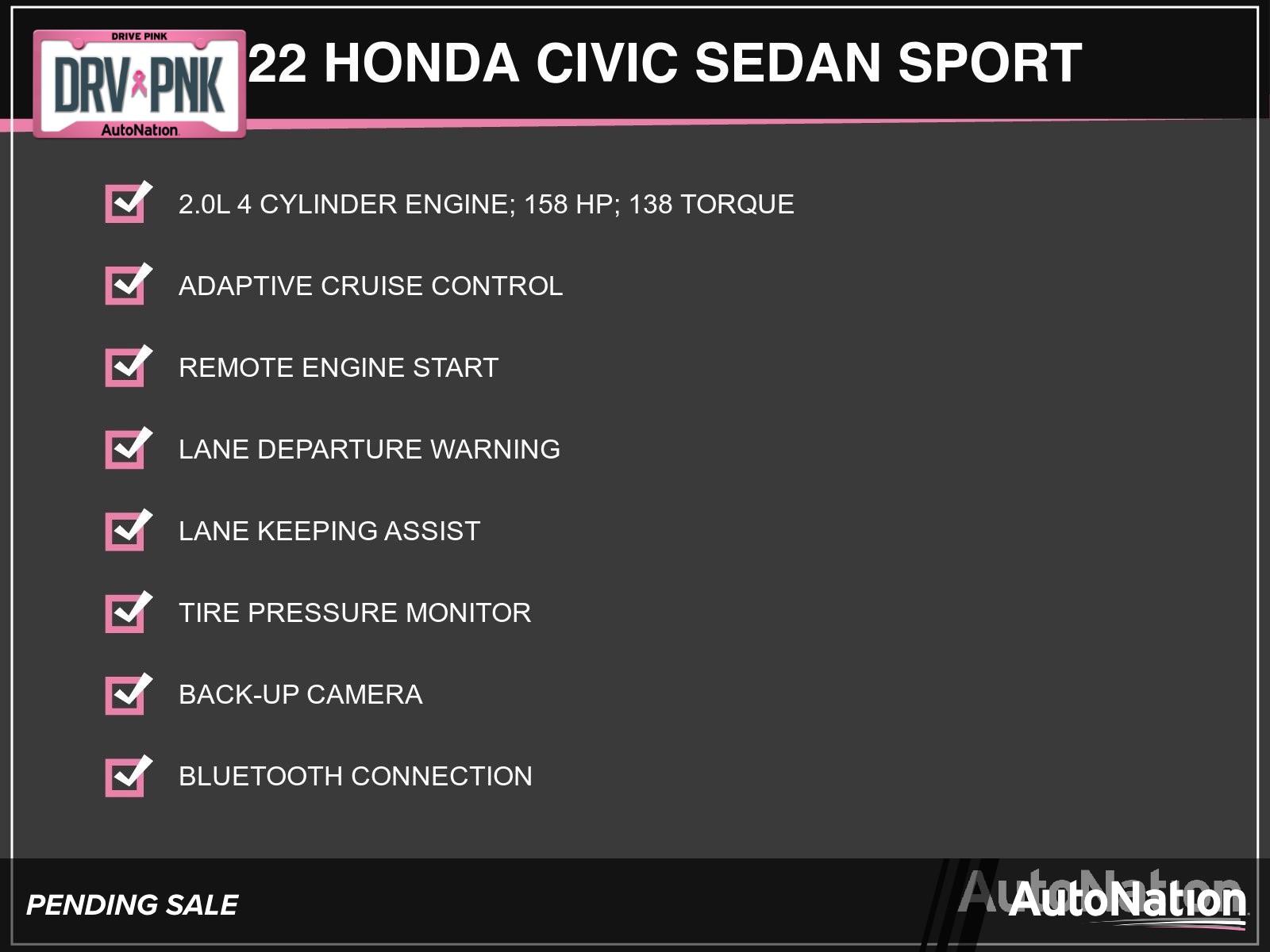 2022 Honda Civic Sedan Vehicle Photo in Clearwater, FL 33764