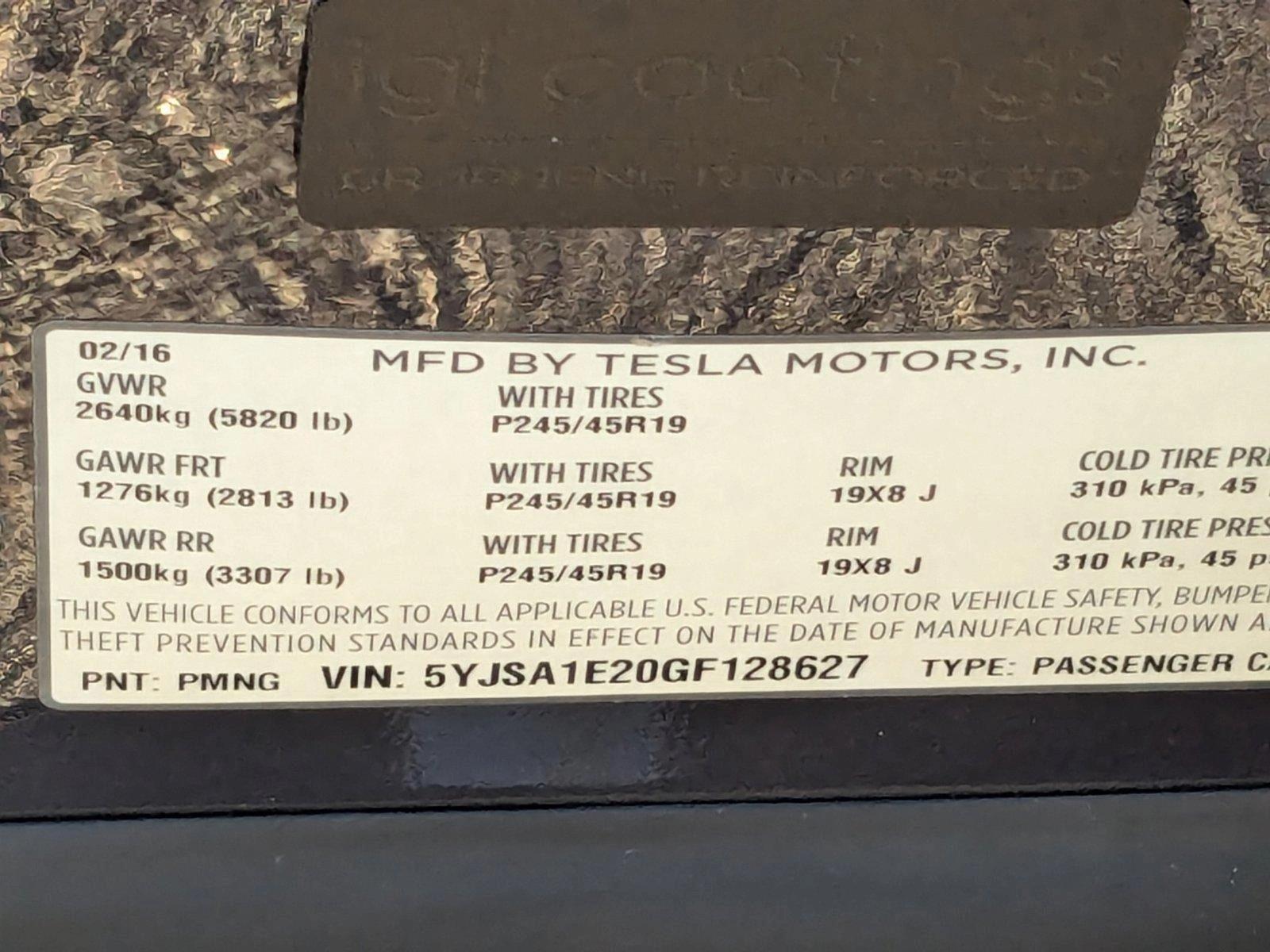 2016 Tesla Model S Vehicle Photo in Orlando, FL 32811