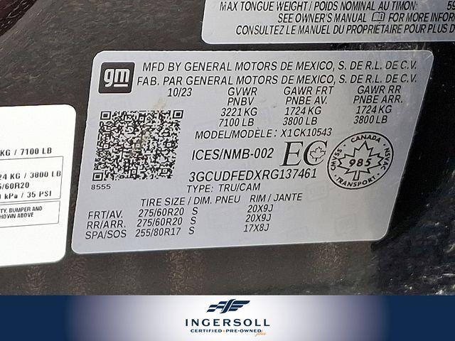2024 Chevrolet Silverado 1500 Vehicle Photo in WATERTOWN, CT 06795-3318