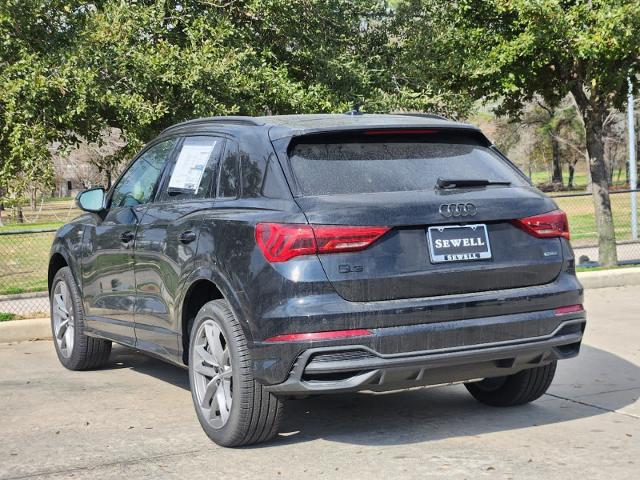 2025 Audi Q3 Vehicle Photo in HOUSTON, TX 77090