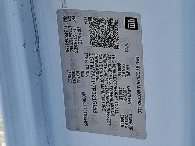 2023 GMC Savana Cargo 2500 Vehicle Photo in PAWLING, NY 12564-3219