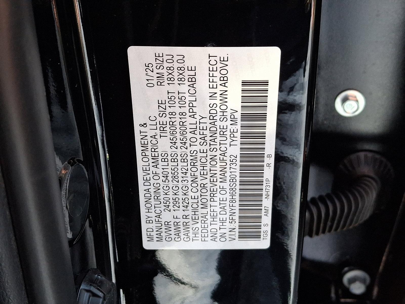2025 Honda Passport Vehicle Photo in Harrisburg, PA 17111
