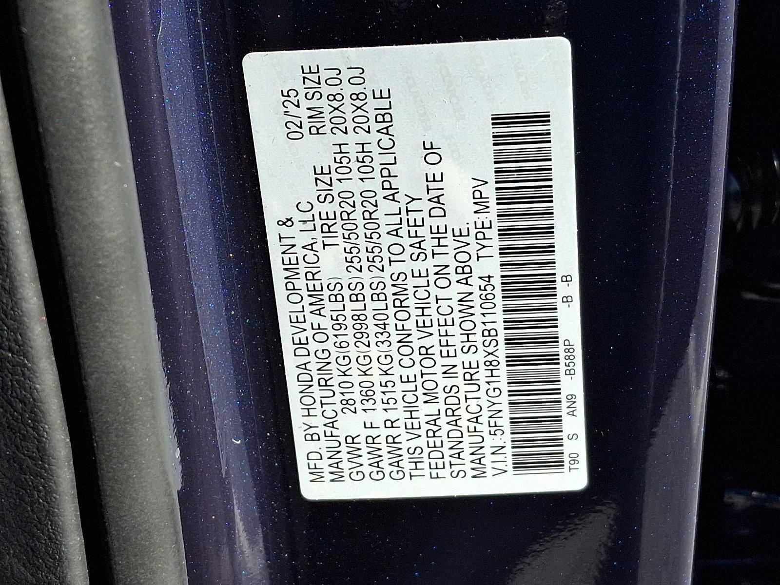 2025 Honda Pilot Vehicle Photo in Harrisburg, PA 17111