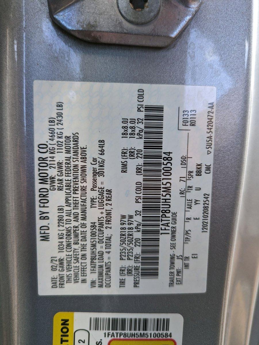 2021 Ford Mustang Vehicle Photo in Panama City, FL 32401