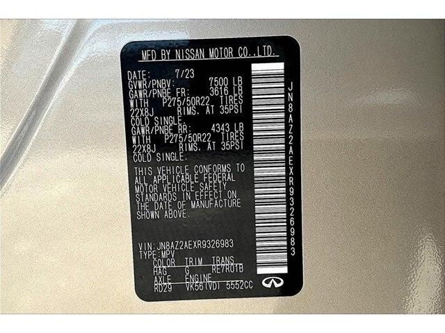 2024 INFINITI QX80 Vehicle Photo in San Antonio, TX 78230